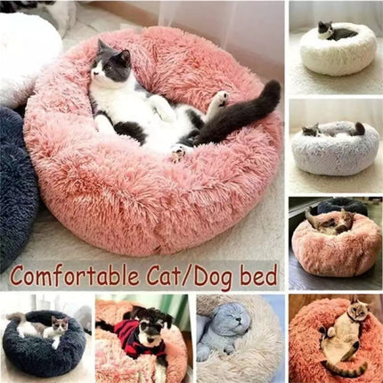 Super Soft Cat Self Warm Pets Sleeping Cushion - 50CM - Pink