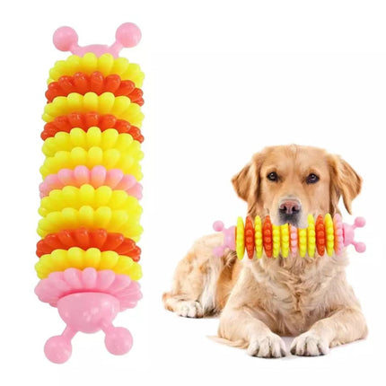 Bite Resistant Molar Grind Stick Food Leakage Dog Teeth Cleaner - Multicolor