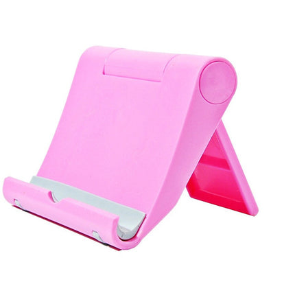 Universal Stents Desk Holder For Tablet Mobile Phone - Pink