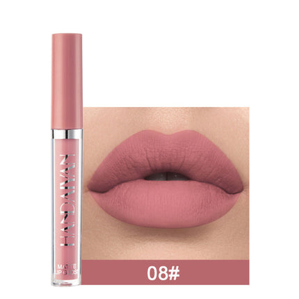 Matte Natural Look Water Resistant Lipstick - 8 - Pink