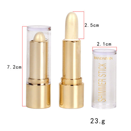 Silky Smooth Natural Look Face Highlighter - 02 - Golden