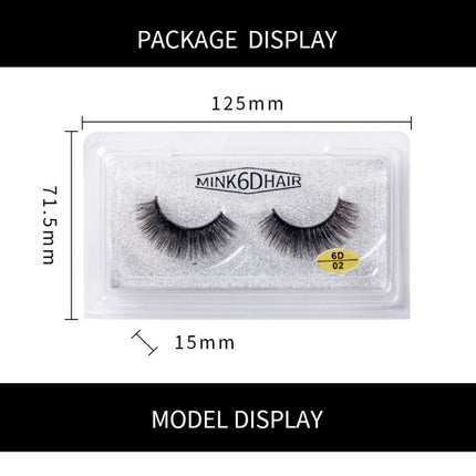 Face Beauty Fake Eye Lashes - 02