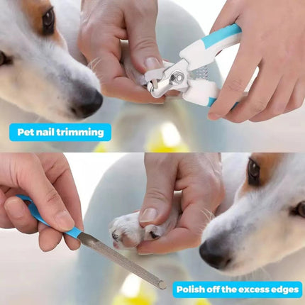 Pet Nail Clipper Animal Nail Shear Tool - Blue