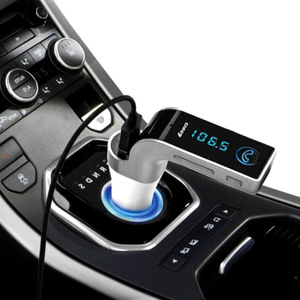 Universal Car MP3 FM Wireless Bluetooth Transmitter - Gray Black