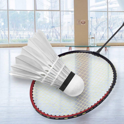 6 PCs Nylon Badminton Shuttlecock - White