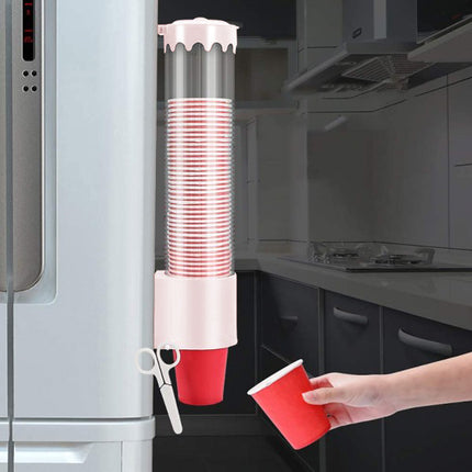 Disposable Anti Dust Plastic Paper Cup Holder Dispenser - Aprioct