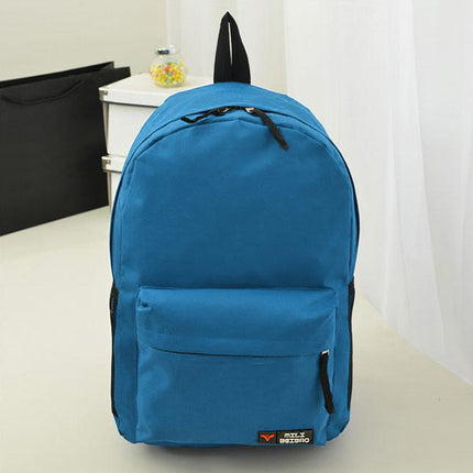 Stylish Sky Blue Backpack with Spacious Interior Perfect for Fashionable Unisex On-the-Go!