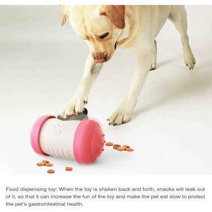 Treat Dispensing Puzzle Toys For Cats And Dogs - Pink