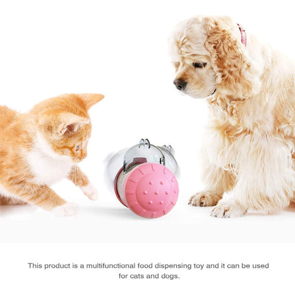 Treat Dispensing Puzzle Toys For Cats And Dogs - Pink