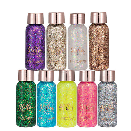 Dazzle And Shiny Sparkling Eye Glitter Powder - Multi Color