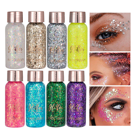 Dazzle And Shiny Sparkling Eye Glitter Powder - Multi Color