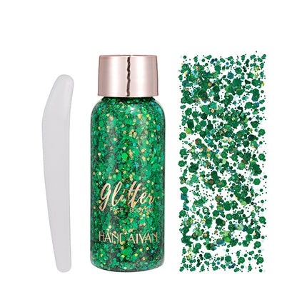 Dazzle And Shiny Sparkling Eye Glitter Powder - Green