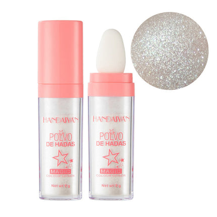 Sparkle And Glow Radiant Cheek Glitter Blusher - 01 - Silver