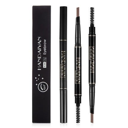 2 In 1 Perfect Eyebrows Long Lasting Brush And Pencil - 01 - Black