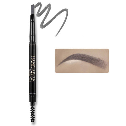 2 In 1 Perfect Eyebrows Long Lasting Brush And Pencil - 02 - Dark Gray