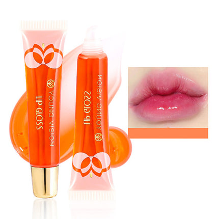 Shiny Lips Colorful Lip Gloss Tube - 01 - Orange