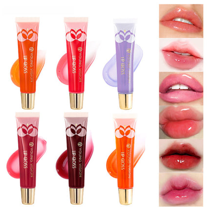 Shiny Lips Colorful Lip Gloss Tube - 03 - Purple