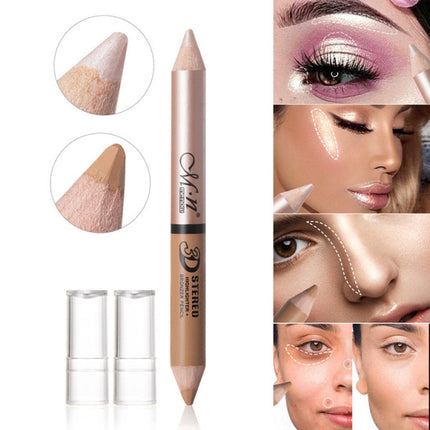 Contour And Glow 2-In-1 Shade Highlighter Pencil - 01 - Sand