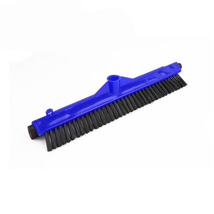 Dual Head Brush Versatile Cleaning With Squeegee Head - 50cm - Blue