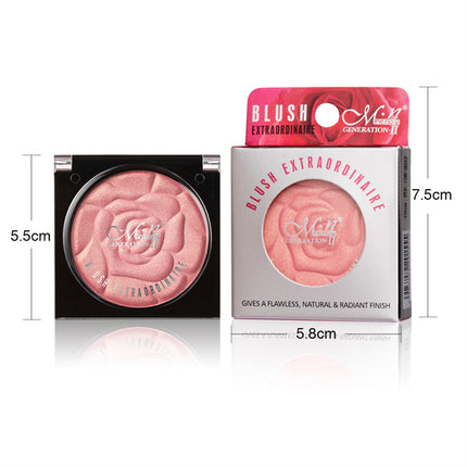 Natural Monochromatic Matte Pearlescent Blush 49 for Flawless Face Makeup