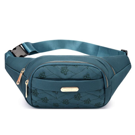 Floral Canvas Girls Fanny Pack with Adjustable Waist Bag Ideal for Stylish Women on the Go Travel Personal Mini Ladies Bags