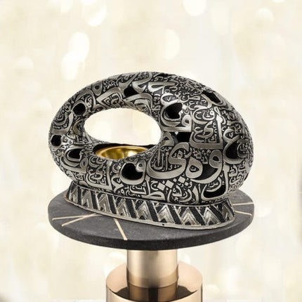 Museum Of The Future Bakhoor Incense Burner Oud Burner - Silver