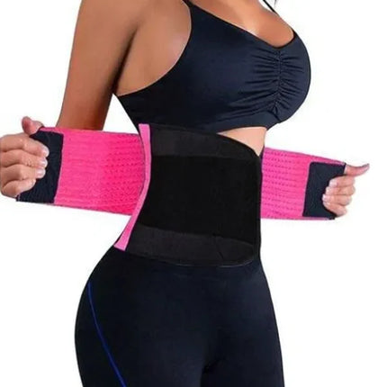 Get Slim and Boost Confidence with our Unisex Pink Slimming Belt!