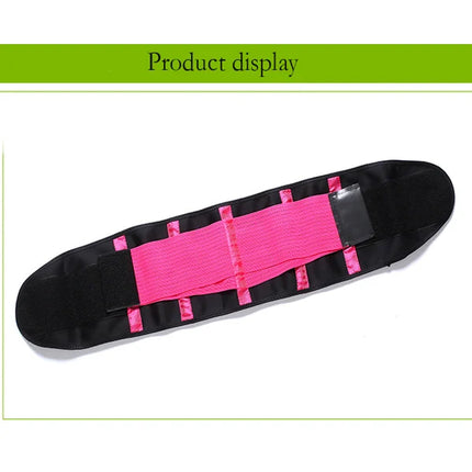 Get Slim and Boost Confidence with our Unisex Pink Slimming Belt!