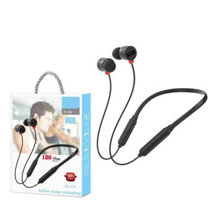 Neck Mounted Stereo Music Sports Base Sound Rechargeable Long Battery In-Ear Wireless Bluetooth Headphone Headset