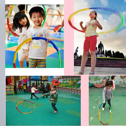 Detachable Children Playable Spherical Round Kids Fun Time Sports Exercise Hula Hoop Ring Toy - 80cm