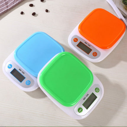 LCD Digital Display Electronic Kitchen Food Balance Professional Precision Weighing Scale With Bowl - 5 KG