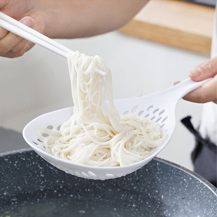 Long Handle Multi-Functional Kitchen Non-Slip Filter Scoop Large Size Noodle Colander Strainer Food Drainer