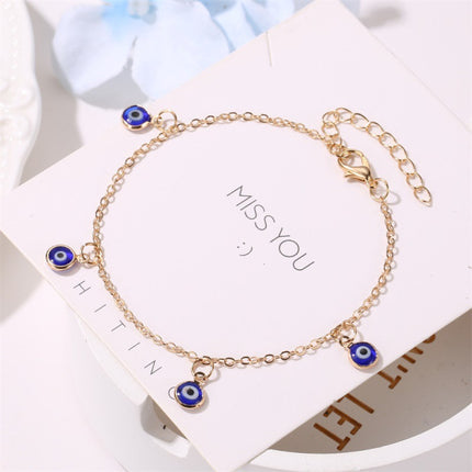 Stylish Metal Anklet for Women Multi Color Beach Wear Jewelry with Hook Closure Perfect for Parties Casual and Home Wear