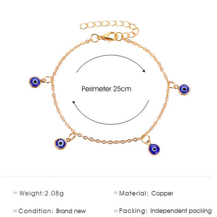 Stylish Metal Anklet for Women Multi Color Beach Wear Jewelry with Hook Closure Perfect for Parties Casual and Home Wear