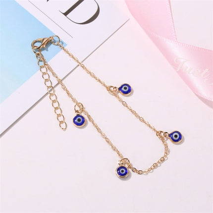 Stylish Metal Anklet for Women Multi Color Beach Wear Jewelry with Hook Closure Perfect for Parties Casual and Home Wear