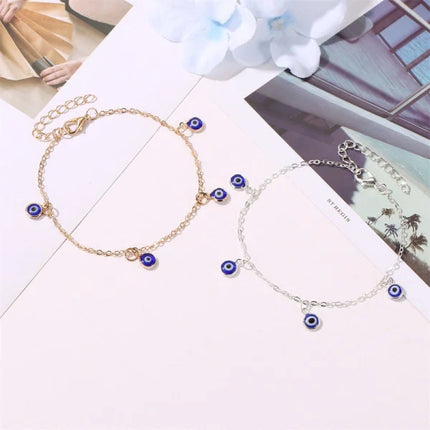 Stylish Metal Anklet for Women Multi Color Beach Wear Jewelry with Hook Closure Perfect for Parties Casual and Home Wear