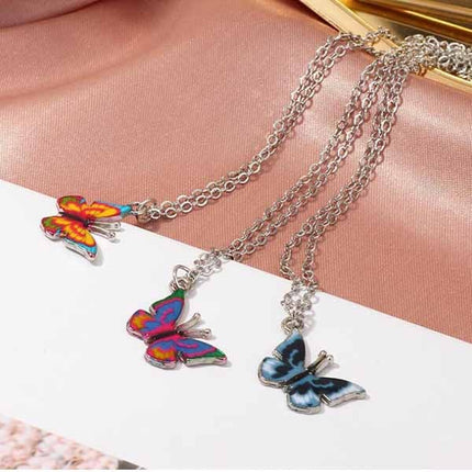 Shimmering Crystal Butterfly Anklet Perfect for Beach Parties Casual Home Wear &amp; Summer Fashion Women's Silver Plated Metal Jewelry