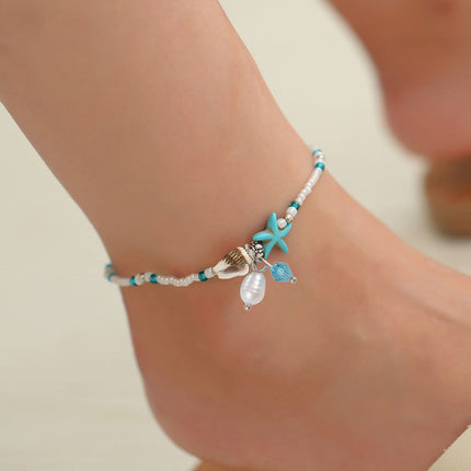 Metal Beach Anklet Stylish Women's Jewelry for Summer Parties Home or Casual Wear Boho Style Multi-Occasion Accessory