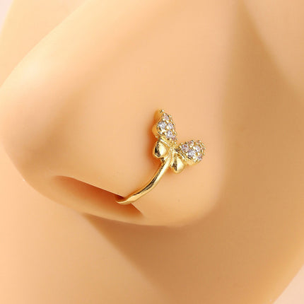 Golden Crystal Bow Pin Stylish and Easy-to-Wear Fashion Accessory for Women Perfect for Casual Occasions