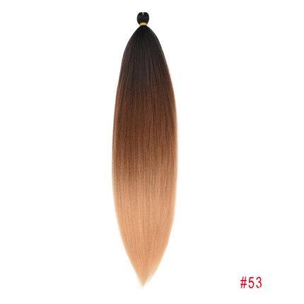 26 inch Faded Style Hairs Extension African Style Stretched High Temperature Original Look Women Fashion Dreadlock Pony Fake Hair Extensions