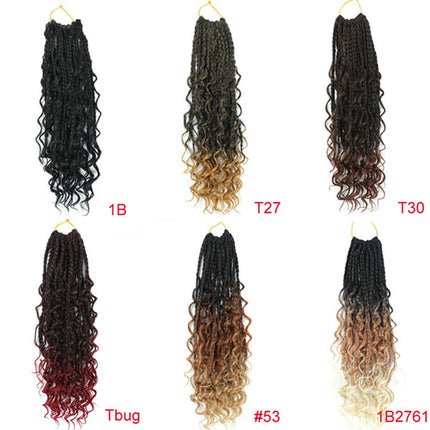 14 Inch Curly Braided Hair Style Extension Rough Look African Stylish Women Fashion Hairs Wigs Extensions