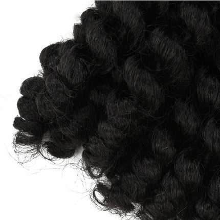 12 Inch Curl Braided Bouncy Crochet Braiding Hairs Extension  Women Fashion Fake Hair Crochet Hairs Wigs Extensions