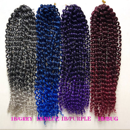 18 Inch Synthetic Fiber Wine Red Hair Extension Dreadlocks Women Fashion Stylish Hair Wigs Extensions