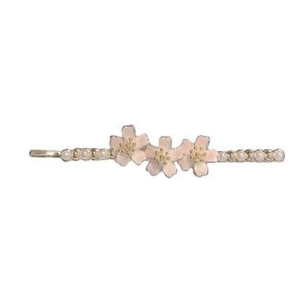 Pearl Decorated Women Fashionable Hair Grooming Headwear Hair Styling Hair Clips - Multi Color