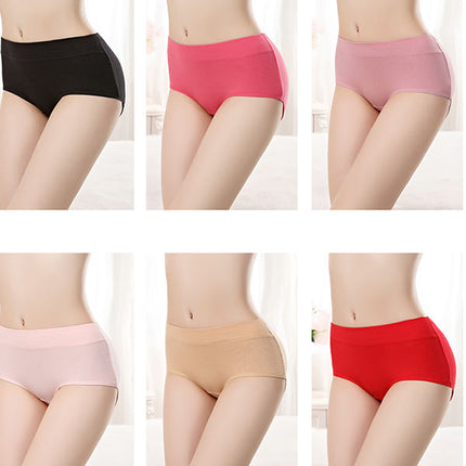 Stylish Hipster Panties Soft Breathable Underwear For Girls Cotton Blends Elastic Fitting Panty - Light Pink