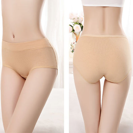 Stylish Hipster Panties Soft Breathable Underwear For Girls Cotton Blends Elastic Fitting Panty - Light Yellow