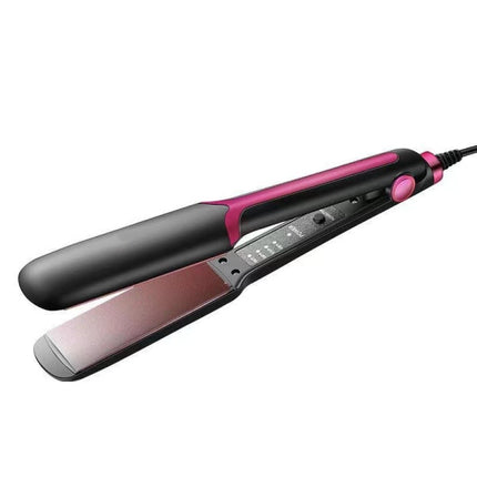 Quick &amp; Portable Hair Styling Professional Ceramic Flat Iron Straightener Mini Steam Device for Girls &amp; Women EU Plug