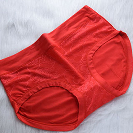 Soft and Stylish Cotton Blend Hipster Underwear in Red | Elastic Waist | Breathable and Comfortable Women\'s Panty