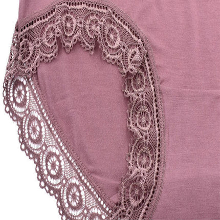 Flirty Lace Pink Hipsters Refreshing Breathable and Stylish Underwear for Women