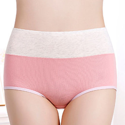 Stylish Pink Cotton Hipsters Soft Stretchable Women\'s Underwear with Elastic Waist